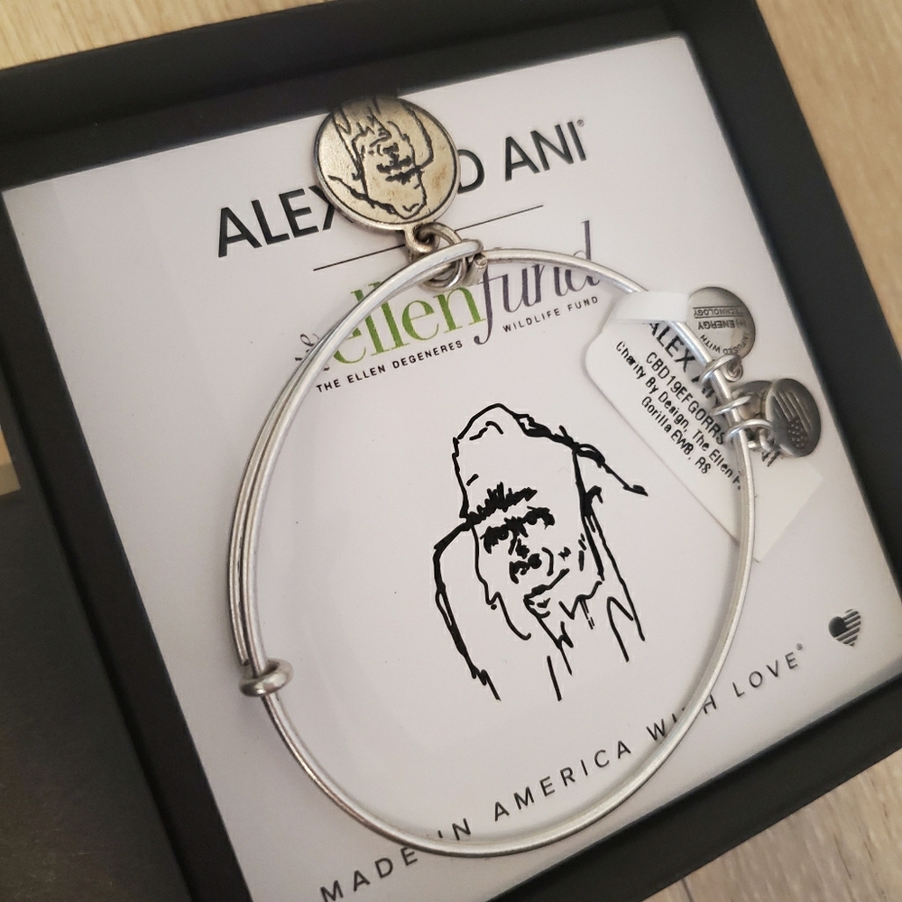 Alex and Ani Gorilla Fund Bracelet Ellen Box